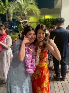 友人の結婚式へ参列♡テーマがハワイアンで素敵な挙式