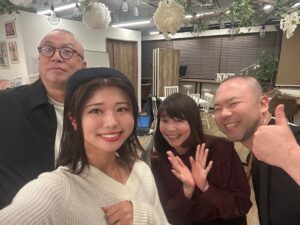 NNRオフィスで仲人交流会!〜お酒も飲んで楽しいひと時〜